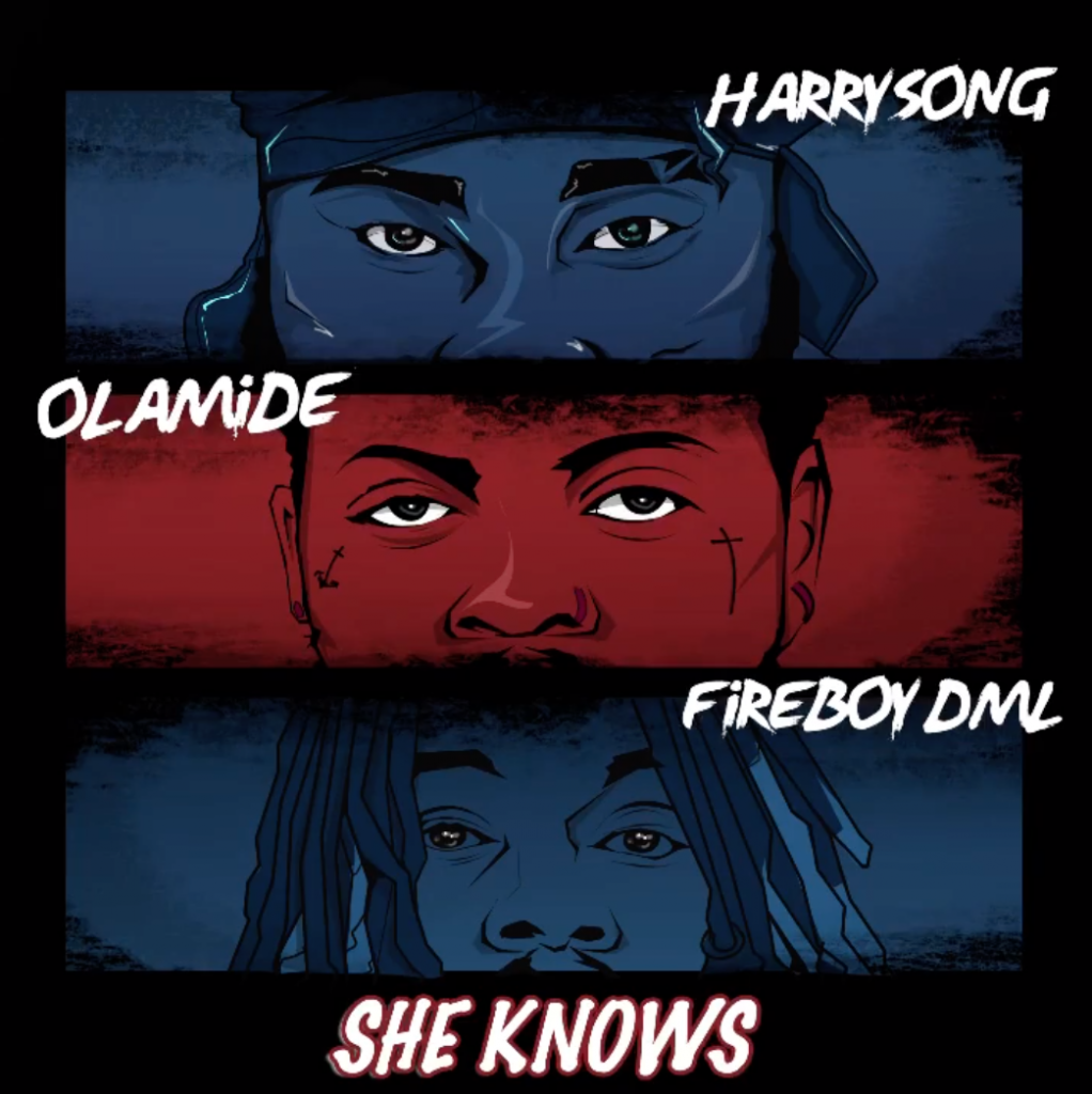 Harrysong – “She Knows” ft. Fireboy DML x Olamide 1